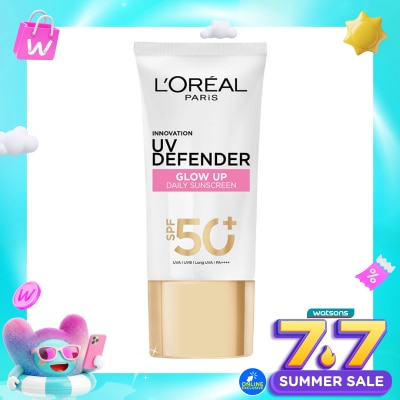L'OREAL - UV Defender Serum Protector Sunscreen Glow Up SPF50+ / Pa++++ 50ml