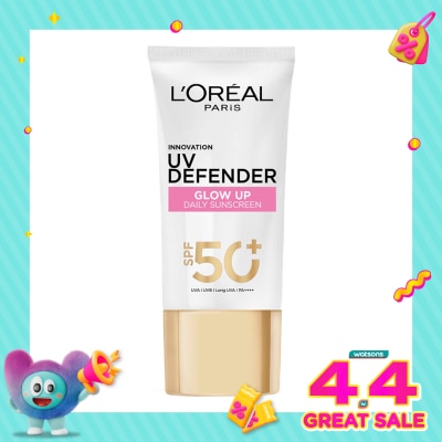 L'OREAL - UV Defender Serum Protector Sunscreen Glow Up SPF50+ / Pa++++ 50ml