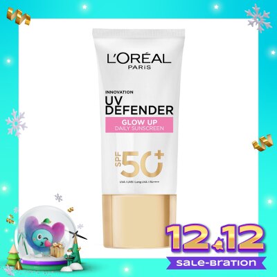 L'OREAL UV Defender Serum Protector Sunscreen Glow Up SPF50+ / Pa++++ 50ml