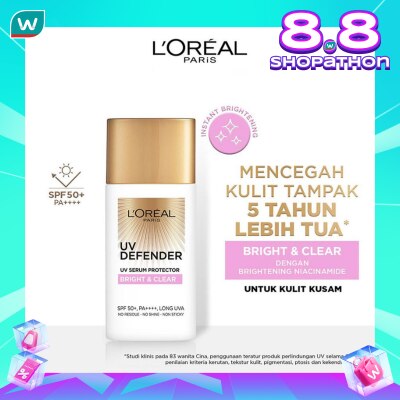 L'OREAL Loreal UV Serum Protector L''Oreal UV Defender Bright &. Clear SPF50+ / PA++++ 50ml
