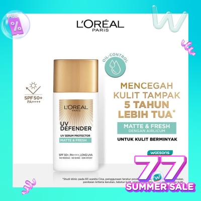 L'OREAL L'Oreal UV Defender Matte & Fresh Sunscreen SPF50+ PA++++ 50ml