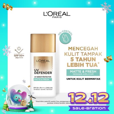 L'OREAL L'Oreal UV Defender Matte & Fresh Sunscreen SPF50+ PA++++ 50ml
