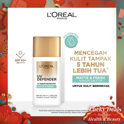 L'OREAL L'Oreal UV Defender Matte & Fresh Sunscreen SPF50+ PA++++ 50ml