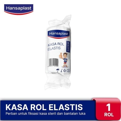 HANSAPLAST Hansaplast Kasa Rol Elastis 4m x 6cm - Perban Elastis untuk Luka