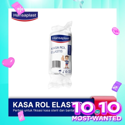 HANSAPLAST Hansaplast Kasa Rol Elastis 4m x 6cm - Perban Elastis untuk Luka