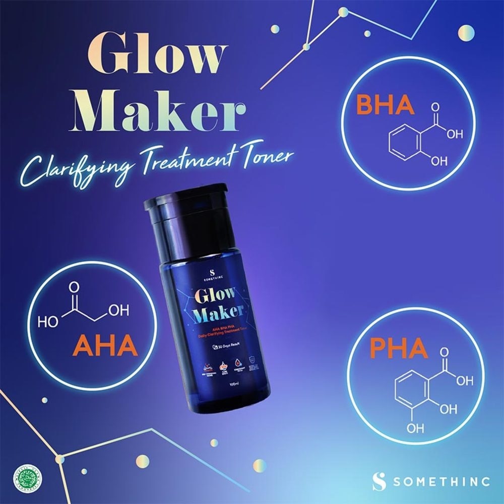 Glow Maker AHA BHA PHA Clarifying Treatment Toner 100ml