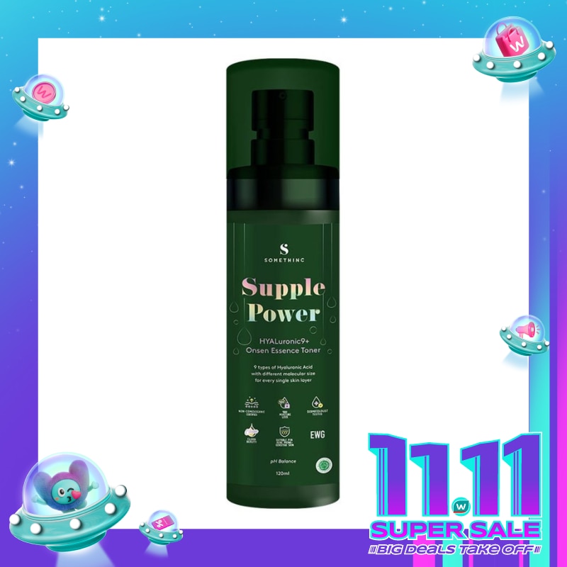 Supple Power Hyaluronic9 + Onsen Essence Toner 120ml