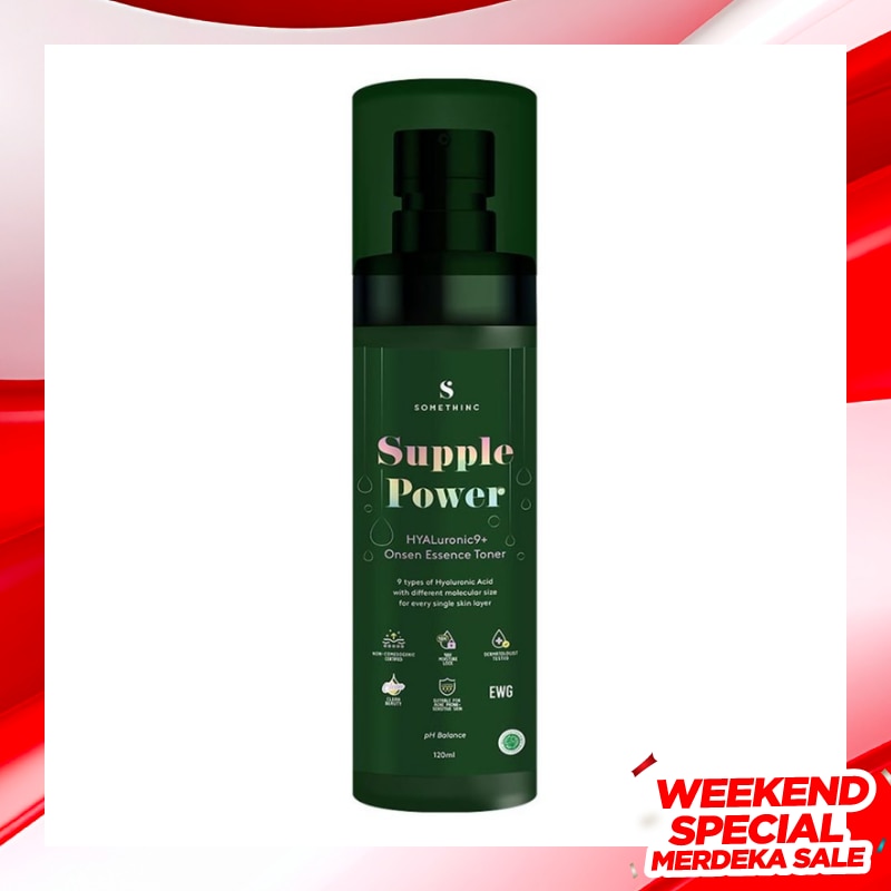 Somethinc Supple Power Hyaluronic9 + Onsen Essence Toner 120ml