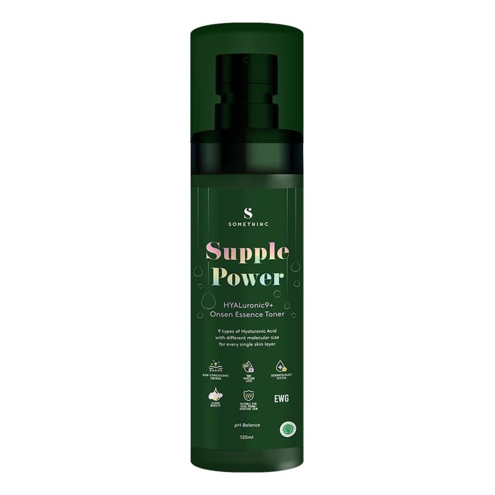 Supple Power Hyaluronic9 + Onsen Essence Toner 120ml