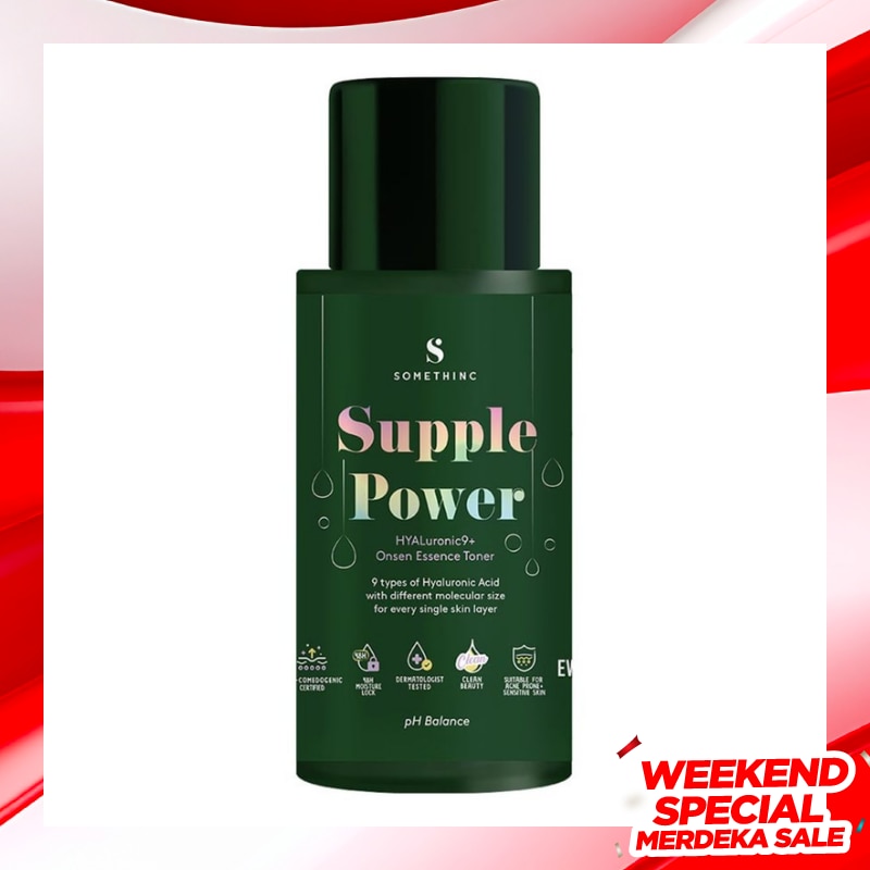 Somethinc Supple Power Hyaluronic9 + Onsen Essence Toner 40ml