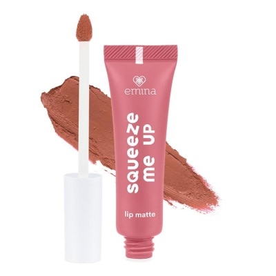 EMINA Squeeze Me Up Lip Matte 02. Bake a Cookie 6.5g