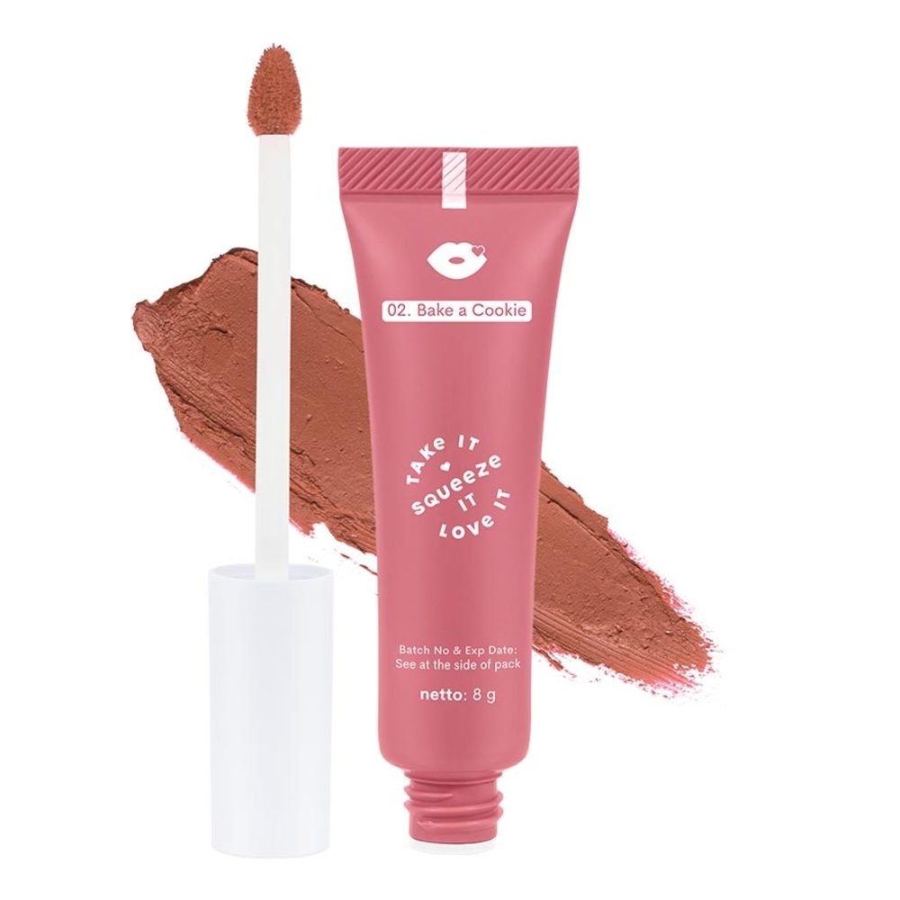 Squeeze Me Up Lip Matte 02. Bake a Cookie 6.5g