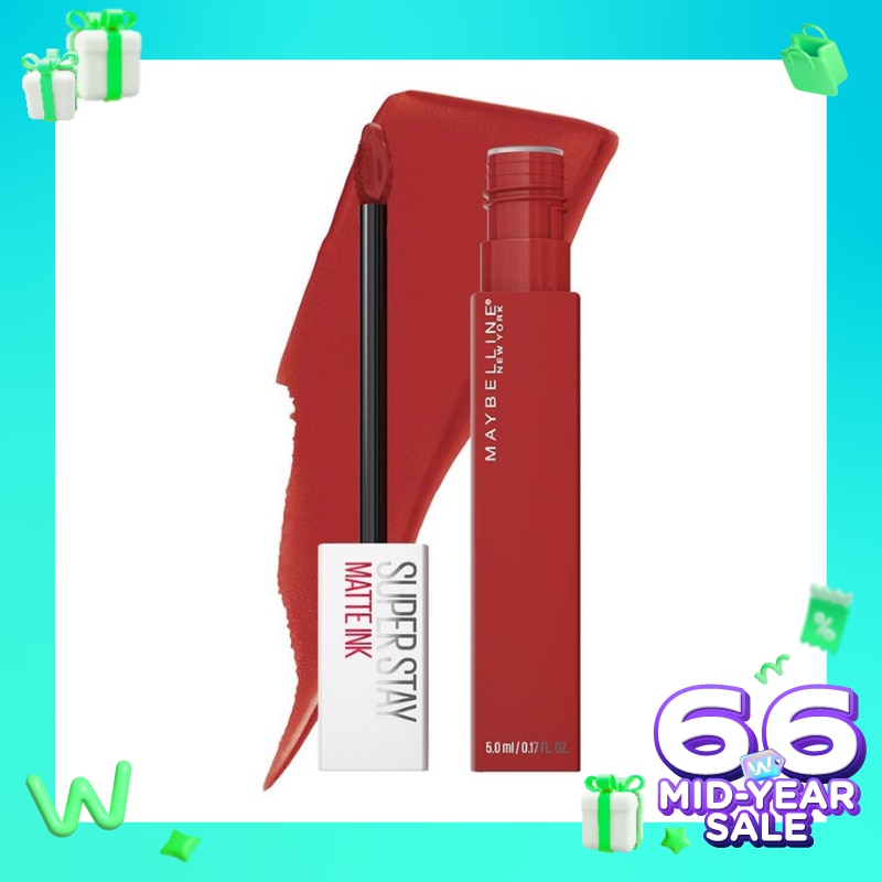 Promo Harga Maybelline Super Stay Matte Ink 335 Hustler 5 ml - Watsons