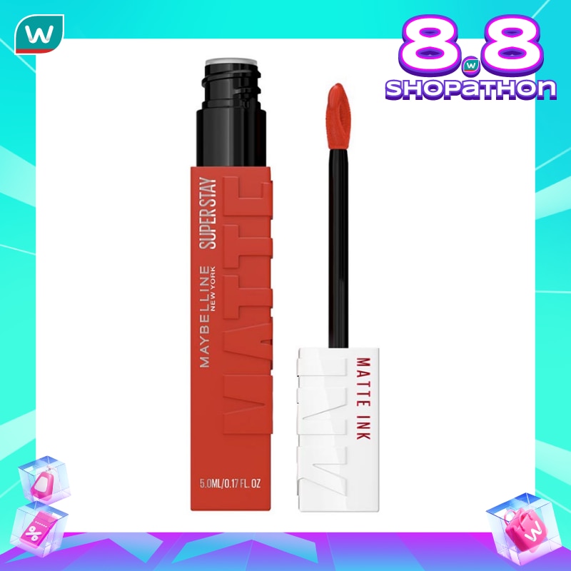 Promo Harga Maybelline Superstay Matte Ink 350 Freethinker 5 ml - Watsons