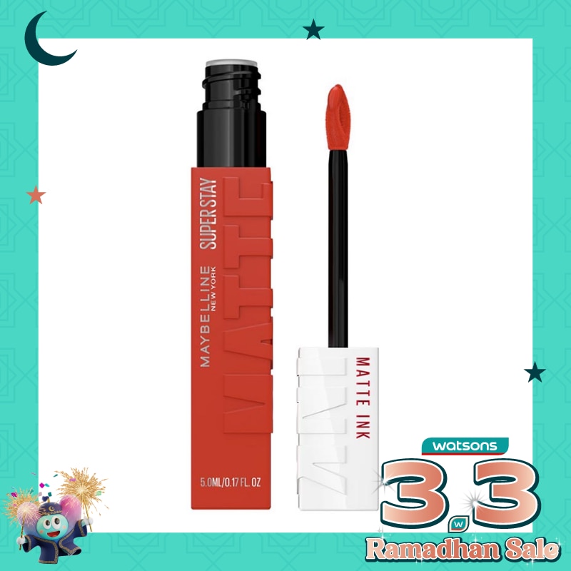 MAYBELLINE Maybelline Superstay Matte Ink Liquid Lipstick 350 Freethinker 5ml