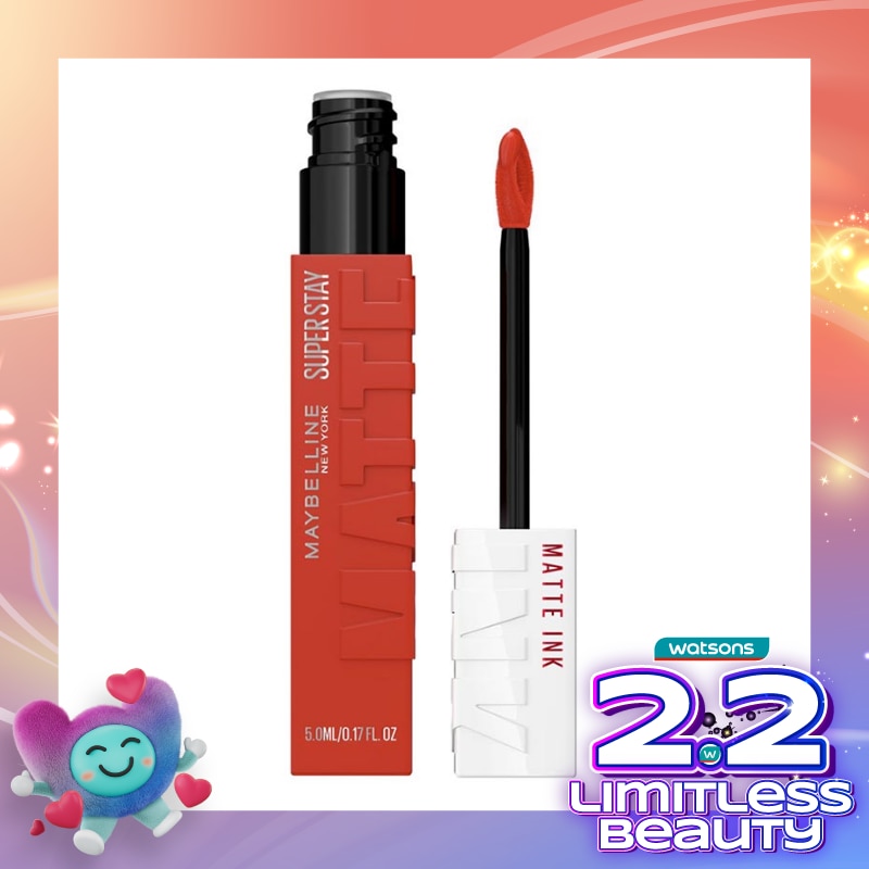 Maybelline Superstay Matte Ink Liquid Lipstick 350 Freethinker 5ml