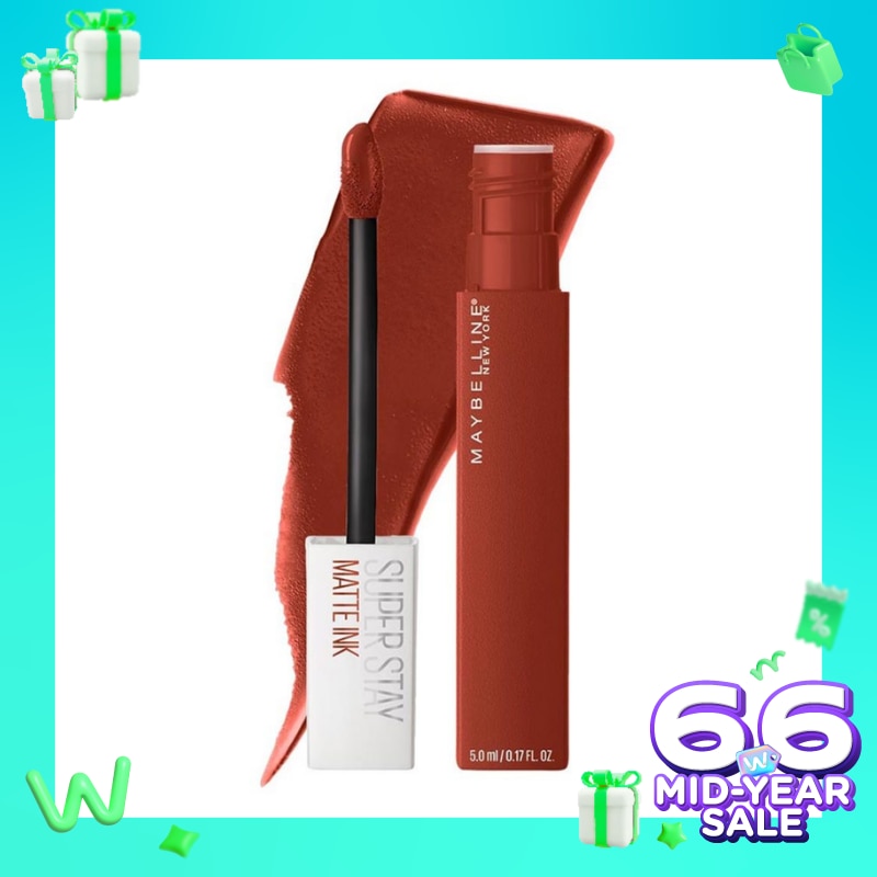 Promo Harga Maybelline Superstay Matte Ink 350 Freethinker 5 ml - Watsons