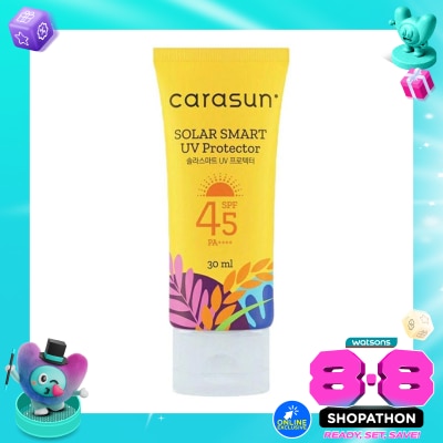 CARASUN - Carasun Sunscreen Solar Smart UV Protector SPF 45 PA++++ 30ml image
