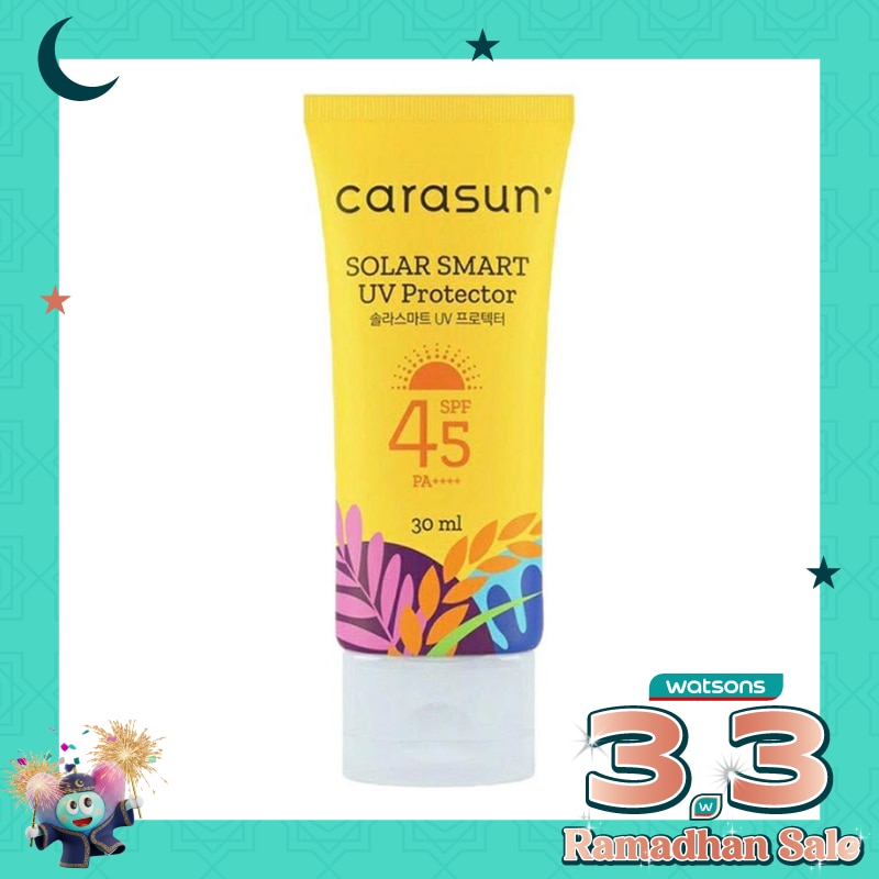 Solar Smart UV Protector Carasun Sunscreen SPF 45 PA++++