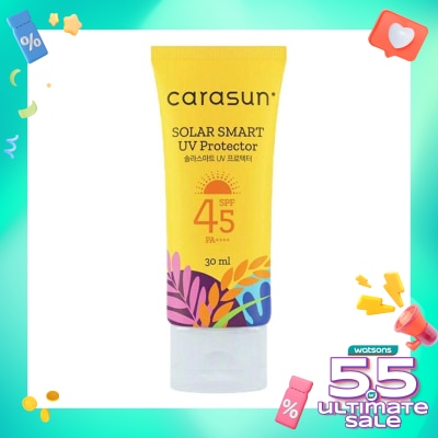 CARASUN Carasun Sunscreen Solar Smart UV Protector SPF 45 PA++++ 30ml