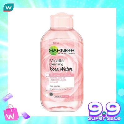 GARNIER Garnier Micellar Cleansing Rose Water Cleanse & Glow 125ml