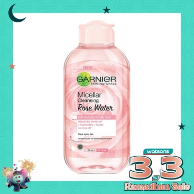 GARNIER Garnier Micellar Cleansing Rose Water Cleanse & Glow 125ml