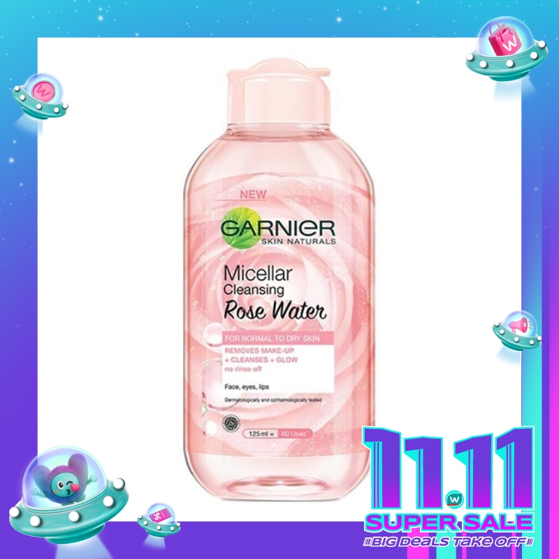 Garnier Micellar Cleansing Rose Water Cleanse & Glow 125ml