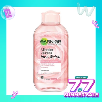 GARNIER Garnier Micellar Cleansing Rose Water Cleanse & Glow 125ml