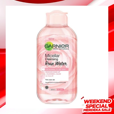 GARNIER Garnier Micellar Cleansing Rose Water Cleanse & Glow 125ml
