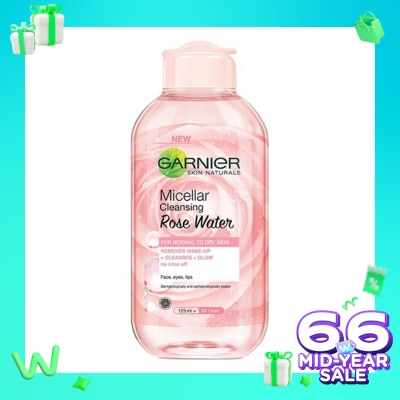 GARNIER Garnier Micellar Cleansing Rose Water Cleanse & Glow 125ml