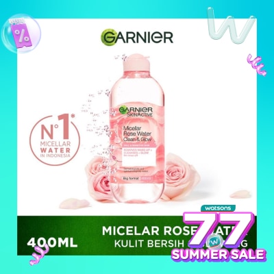GARNIER Garnier Micellar Cleansing Rose Water Cleanse & Glow 400ml