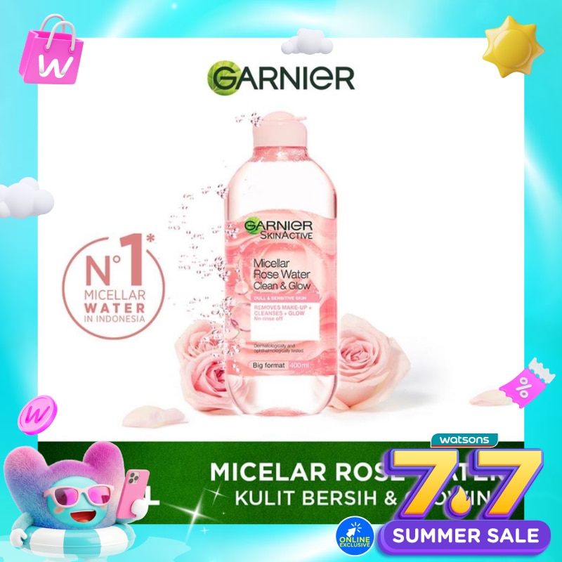 Garnier Micellar Cleansing Rose Water Cleanse & Glow 400ml