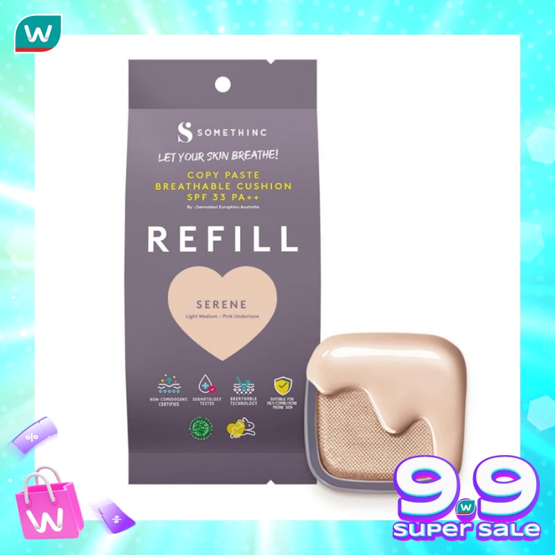 SOMETHINC C/P BREA CUSHION SERENE REFIL