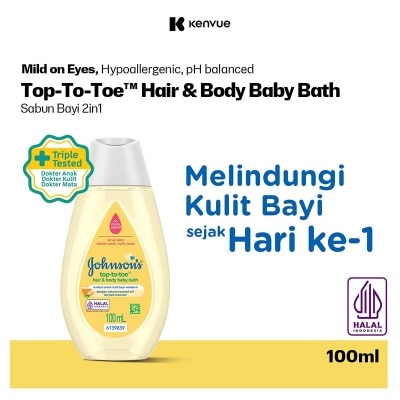 JOHNSON & JOHNSON Baby Bath Top To Toe 100ml