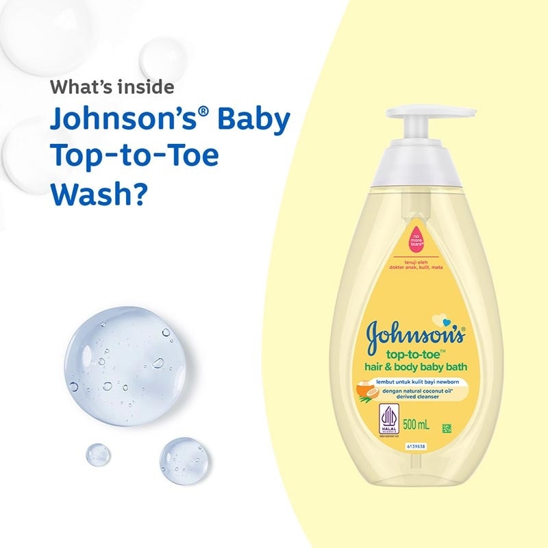 Johnson & Johnson Baby Top to Toe Wash Refill 400ml