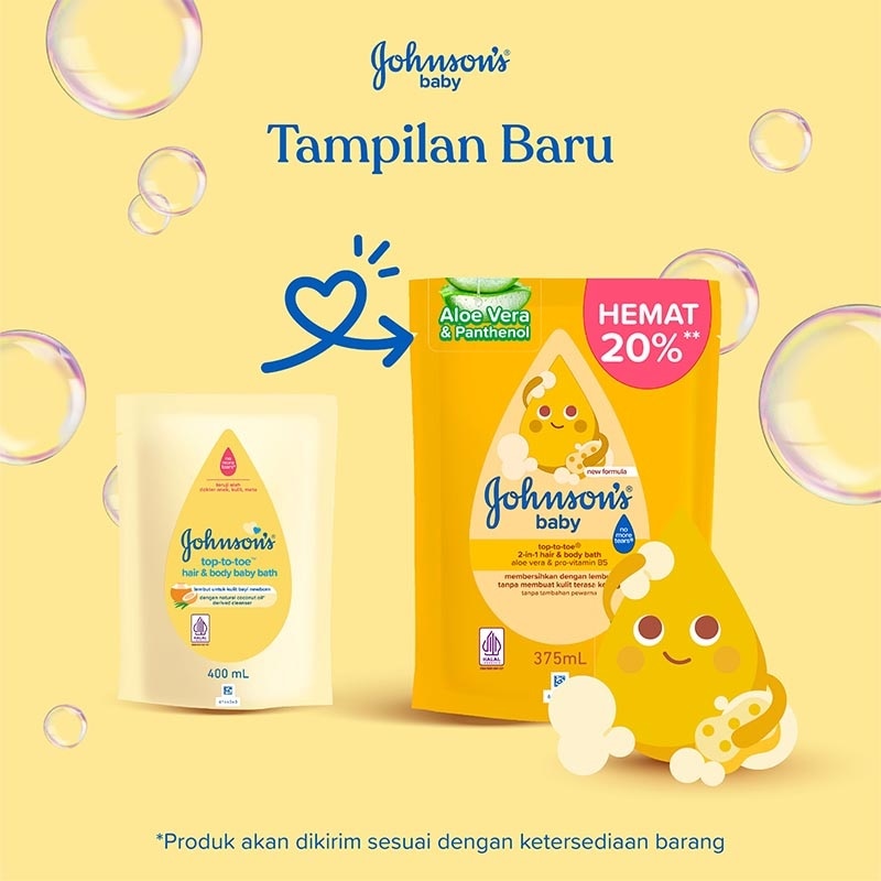 Johnson &. Johnson Baby Top to Toe Wash Refill 400ml