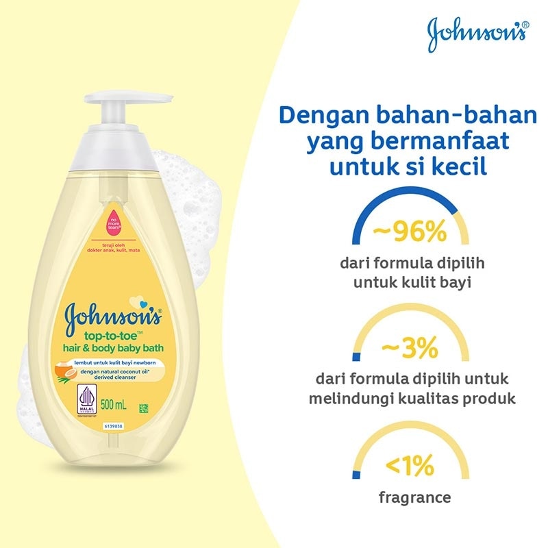 Johnson & Johnson Baby Top to Toe Wash Refill 400ml