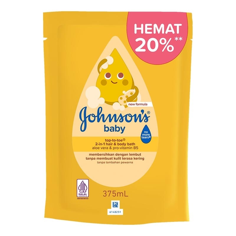 Johnson &. Johnson Baby Top to Toe Wash Refill 400ml