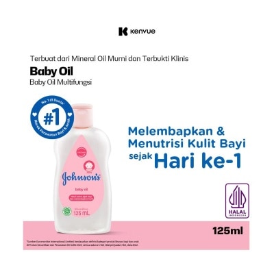 JOHNSON & JOHNSON Baby Oil 125ml