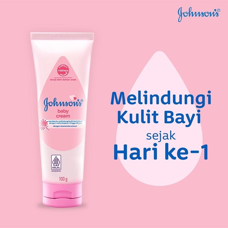 Johnson Baby Cream White 100G