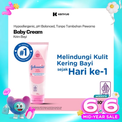 JOHNSON&JOHNSON - Johnson Baby Cream White 100G