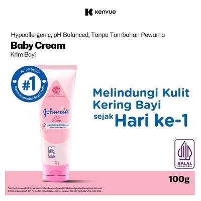 JOHNSON&JOHNSON - Johnson Baby Cream White 100G
