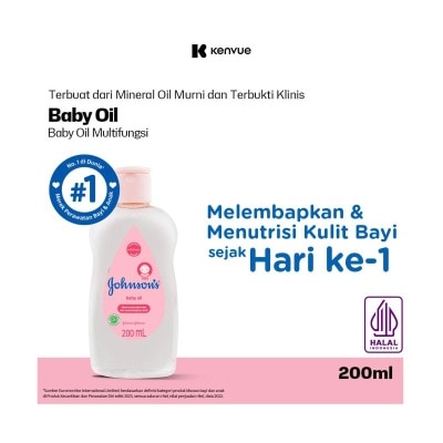 JOHNSON & JOHNSON Baby Oil 200ml