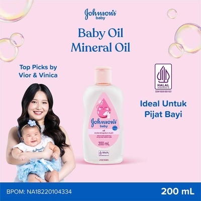 JOHNSON'S - Baby Oil 200ml