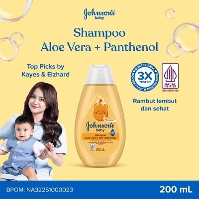 JOHNSON'S - Baby Shampoo Aloe Vera & Panthenol 200ml