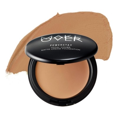 MAKE OVER Make Over Powerstay Total Cover Matte Cream Foundation W42 Warm Sand 12g