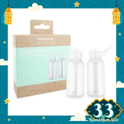 WATSONS Watsons Lotion Bottle 2 Pcs Pack 75Ml