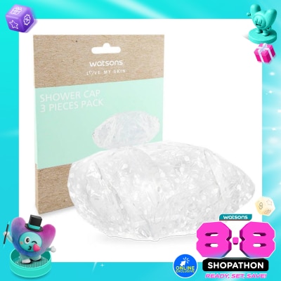 WATSONS COLLECTION - Watsons Shower Cap 3 Pieces Pack image