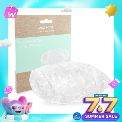 WATSONS COLLECTION - Watsons Shower Cap 3 Pieces Pack