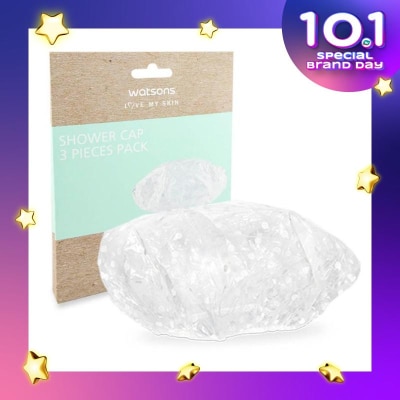 WATSONS Watsons Shower Cap 3 Pieces Pack